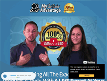 Tablet Screenshot of myunfairadvantage.com